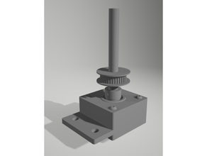 z-axis thrust bearing housing 3d printing creality ender5 3d print model - Mito3D