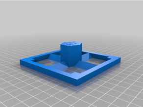 matelassage carré modèle 35 pouce art outils 3d print model - Mito3D
