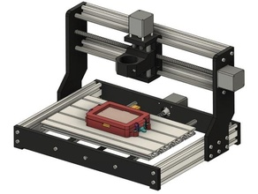3018 cnc pcb jig electronics cnc3018 fabrication genmitsu holder milling mount mx3 3d print model - Mito3D
