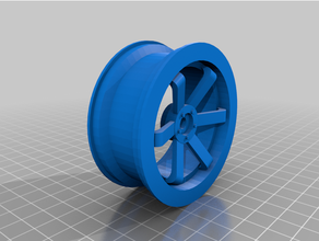 rc rodas grama luz 3d impressão carros rcdrift carro escala 3d print model - Mito3D