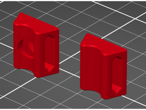 velcro raya Código Postal Corbata soporte tornillo pegamento organización montar Correa cremallera 3d print model - Mito3D
