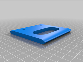 sliding door handle diy 3d print model - Mito3D