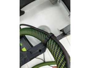 festool d27 tubo flessibile clip Fai polvere collezione vac 3d print model - Mito3D