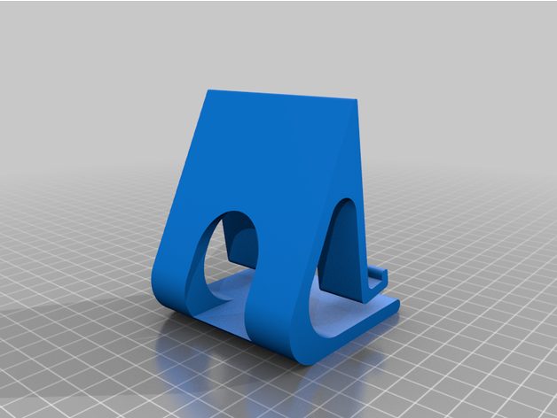 dikey telefon ayakta durmak seyyar 3D print model - Mito3D