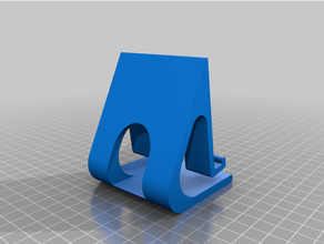 vertical phone stand mobile 3d print model - Mito3D