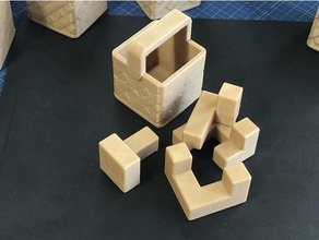 vegetable basket akaki 3 puzzles puzzle 3d print model - Mito3D