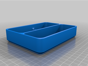 edc bandeja caixa escrivaninha organizador organização 3d print model - Mito3D