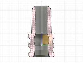 presta schrader valve adapter 3d printing 3d print model - Mito3D