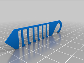 tie rack organization 3d print model - Mito3D