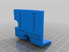 3d gedruckt Gehäuse Arduino Temperatur Feuchtigkeit Meter DIY Sensor Nano 3d print model - Mito3D
