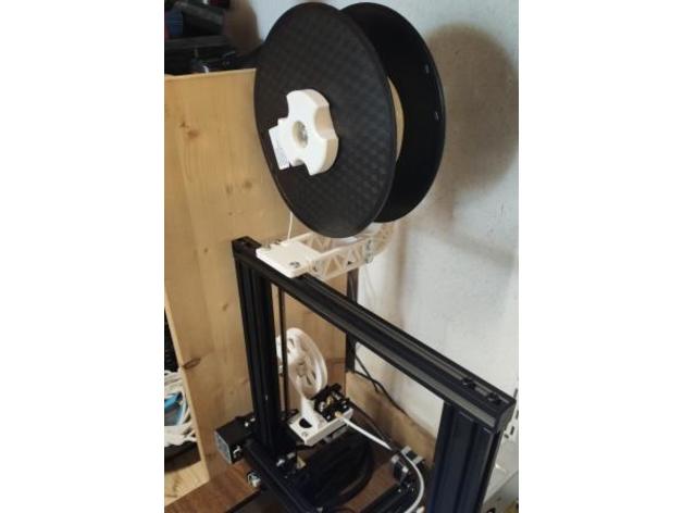 suporte bobine 3d impressora extrusoras 3D print model - Mito3D