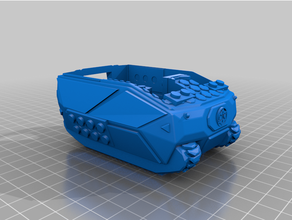 star war gun carrier tank lego compatible 3d printing troopers wars tanks 3d print model - Mito3D