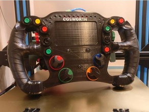 cosworth ccw mk2 sim racing rim - dallara video games accuforce fanatec iracing simracing thrustmaster 3d print model - Mito3D