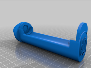 ender 3 filament holder 80mm stock nut stopper 3d printer parts creality pro spool 3d print model - Mito3D