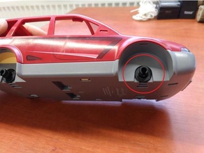 playmobil macchina asse achse giocattolo gioco Accessori ruota 3d print model - Mito3D