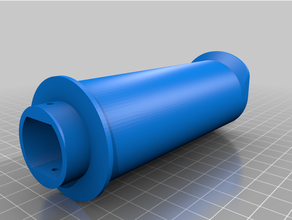 flying bear ghost 5 filament holder remix long 3d printer accessories 3d print model - Mito3D