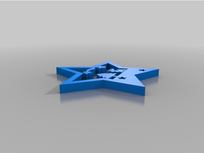 gwiazda- wi ta decor 3d print model - Mito3D