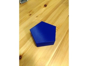 mtg tamaño d20 caja magia reunión centrifugar morir 3d print model - Mito3D