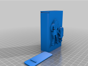 cigarette case jake finn 3d printing 3d print model - Mito3D