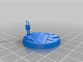 piedra negra fortaleza bases juguetes juegos martillo guerra 40k 3d print model - Mito3D