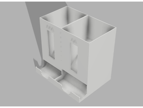 bateria distribuidor suporte remixar 70g filamento 830h ferramenta titulares caixas armazenamento caixa 3d print model - Mito3D