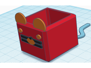 Souris boîte jouets Jeux jouet 3d print model - Mito3D