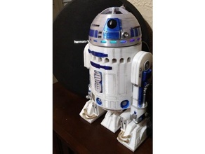 r2d2 Alexa Eko nokta Kulp destek gen 1 2 yeniden düzenleme 3d baskı 3d print model - Mito3D