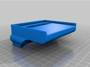 fire cube wall mount organization 3d print model - Mito3D