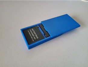 gopro 4 slimline dual battery box gadgets holder hero 3d print model - Mito3D
