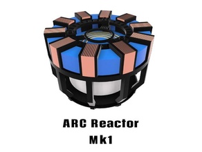mk1 arc reactor props cosplay prop costume ironman iron man 3d print model - Mito3D
