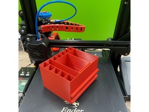 ender 3v2 caja herramientas 3d impresoras crealidad ender3v2 3d print model - Mito3D