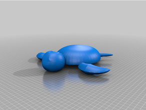 tortue 3d impression 3d print model - Mito3D