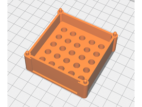noozle holder stackable bins organizer micro 3d printer accessories 3d print model - Mito3D