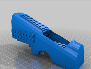 star war gunship lego compatible 3d printing wars republic 3d print model - Mito3D