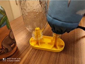 universel bouteille sec gadgets flasche flaschenhalter séchoir 3d print model - Mito3D