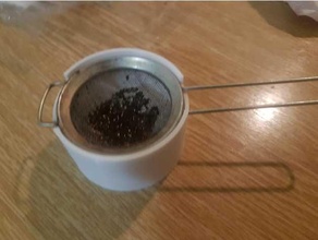 tea strainer holder basic kitchen & dining benchtop coffee holder strainer tea