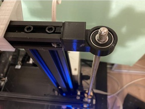 rod support 3d printer parts 3d print model - Mito3D