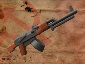 rpk lego minifigures construction toys acessories ak47 ak74 army gun kaashnikov compatible minifig minifigure soldier war weapon 3d print model - Mito3D