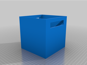 Sammeln Box 150 mm Behälter 3d print model - Mito3D