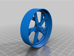 rc plane wheel 3d printing car 3d print model - Mito3D