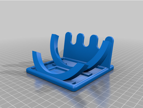 tapa olla cuchara soporte combo cocina comida 3d print model - Mito3D