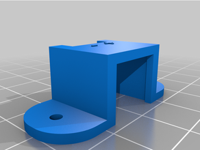 sillín soporte adafruit dc adaptador 21mm terminales 3d impresión 3d print model - Mito3D