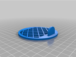 Fütterung Luke Gittergewebe bedeckt Aquarien Haustiere Riff Panzer 3d print model - Mito3D
