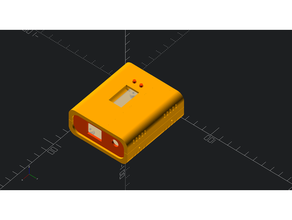 lilygo poe lora scatola elettronica 3d print model - Mito3D