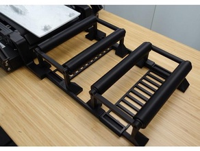 cr 30 3d impresión modular rodillos impresora accesorios 3dprintmill cr30 crealidad naomi wu rodillo 3d print model - Mito3D