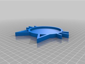 cat ears coaster kitchen & dining 3d print model - Mito3D