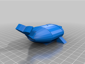 balena cord bite arredamento 3d print model - Mito3D