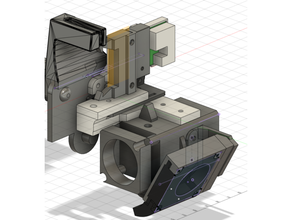 Realität cr 6 biqu h2 Direkte Fahrt Extruder Montage Kit 3d Drucker Teile cr6se 3d print model - Mito3D