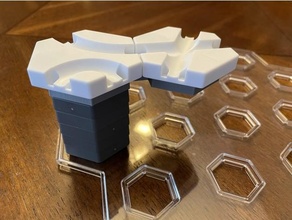 gravitrax columna puente espaciador construcción juguetes 3d print model - Mito3D