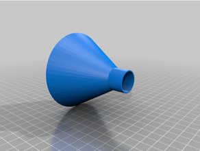 funnel parts 3d print model - Mito3D